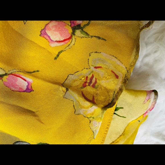 FLOR ET AL Melissa Rosebud Tiered Ruffle Gown 6 - Picture 13 of 16